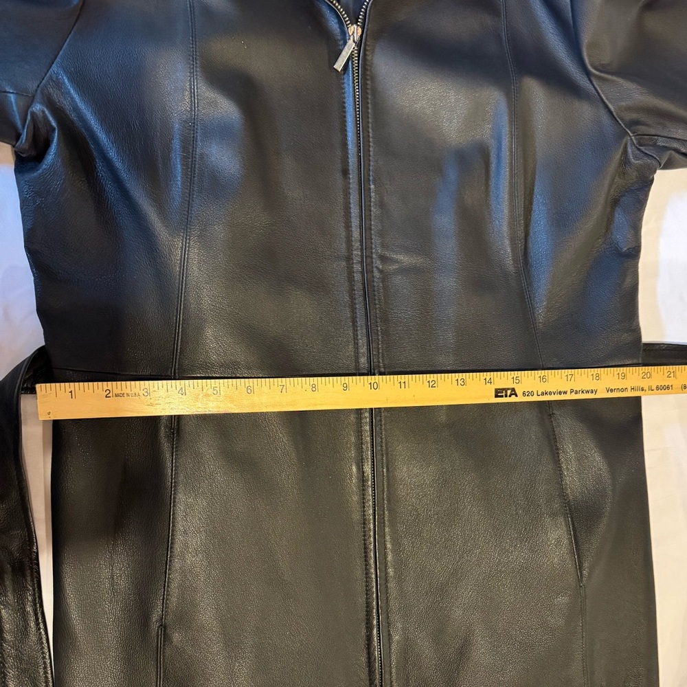 Worthington Women’s Genuine Leather Jacket XL - Picture 9 of 13